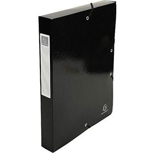 Exacompta Iderama Dossierbox, 40 mm rug, A4 - zwart, afzonderlijk apparaat