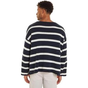 Tommy Hilfiger Truien voor dames, Blauw (Bretonse Stp/Woestijnhemel/Ecru), 80