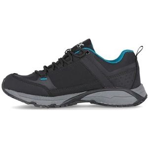 DLX Messal, Lage Stijging wandelschoenen voor dames, Zwart Zwart Blk, 41 EU