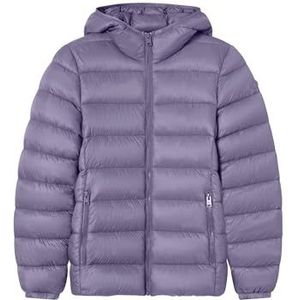 Champion Legacy Dames, licht outdoor polyfilled jas met capuchon, L, paars, Paars, L