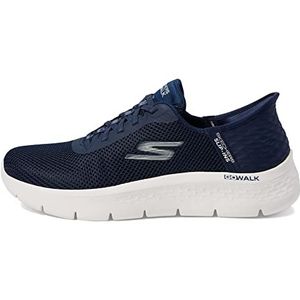 Skechers Handsfree instappers voor dames Go Walk Flex-Grand Entrance Sneaker, Navy en Wit, 39.5 EU