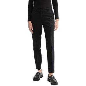 TOM TAILOR Mia slim broek voor dames, 14482 - Deep Black, 34W / 30L