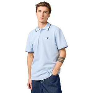 polo shirt, niagara mist, M
