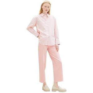TOM TAILOR Denim Blouses voor dames, 35238 - roze/wit gestreept, M