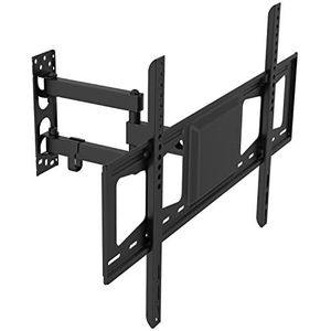 prsTECH flatmount FM352 TV muurbeugel 32 inch - 60 inch VESA max. 600 x 400 universeel, geschikt voor max. 30 kg draagkracht ultra plat, slechts 55 mm wandafstand, kantelbaar, volledig beweegbaar