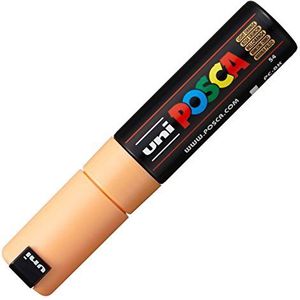 uni-ball 182629 - POSCA marker met brede wigpunt, zalmkleurig