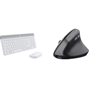 Logitech MK470 Slank Draadloze & Trust Yuno Draadloze Ergonomische Muis, Preventie