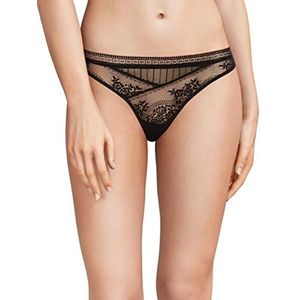 Passionata Maddie - dames - kant - tanga - onderbroek - ondergoed, zwart, 40