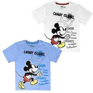 Cerdá Mickey T-shirt voor meisjes, wit (Blanco C), 3 jaar (Maat: 3)