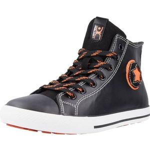 Pablosky Zwarte kinderlaarzen met veters, Zwart, 31 EU