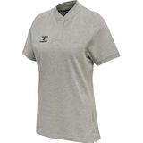 Hummel - Move Grid - Sportshirt - Zwart - Piquéstof