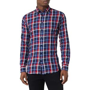 Seidensticker Heren 456262 Hemd, donkerblauw, 36