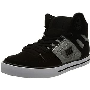 DC Shoes Pure Leather High-top Shoes Sneakers voor heren, zwart, 39 EU