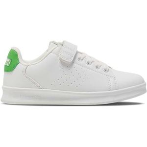 hummel Unisex Busan Jr Sneakers voor kinderen, classic green, 33 EU
