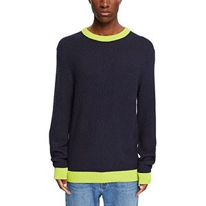 edc by ESPRIT Heren 102CC2I301 trui, 400/NAVY, XS