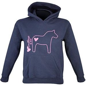 PFIFF 102460 Kindertrui ""Soulhorse"", blauw 104/116