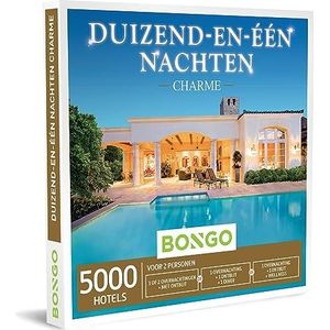 Bongo Bon - Duizend-en-één Nachten Charme | Cadeaubonnen Cadeaukaart cadeau voor man of vrouw | 5000 charmante hotels