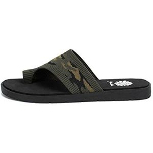 Yellow Box Women's Feeza Sandal, camo, 8.5