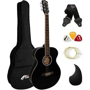 TIGER ACG2-BK Akoestische gitaar Set - Zwart