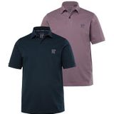 JP1880 Polo shirt mauve, Effen
