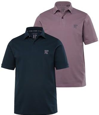 JP1880 Polo shirt mauve, Effen