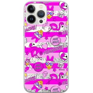ERT GROUP mobiel telefoonhoesje voor Apple Iphone 6/7 / 8 origineel en officieel erkend Disney patroon Daisy 006 optimaal aangepast aan de vorm van de mobiele telefoon, met glitter overloopeffect