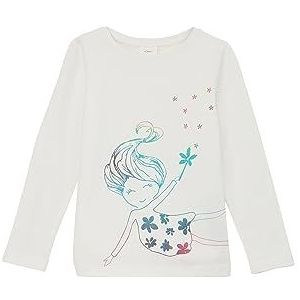 s.Oliver Shirt met lange mouwen, Crème 0210, 92 cm