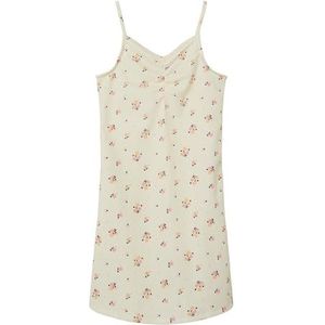 Bestseller A/S NLFFAURA Strap Dress Jurk, Turtledove/AOP: Gekleurde bloemen, 158, Turtledove/Aop: gekleurde bloemen, 158 cm