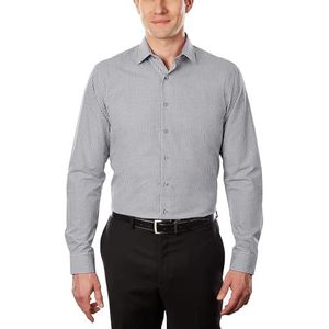 Unlisted by Kenneth Cole Heren Slim Fit Check Spread Collar Jurk Shirt - - M