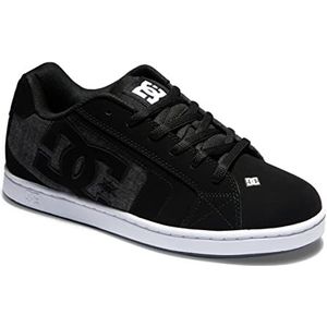 DC Shoes Heren Net Sneaker, Zwart/Armor/Zwart, 43 EU, Black Armor Black, 43 EU