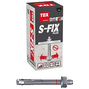 TOX Boutanker S-Fix Plus M16 x 125/3 mm 20 stuks 04210143 verzinkt