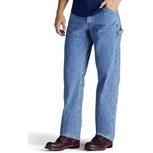 LEE Men's Loose-Fit Carpenter Jean, Retro Stone, 33W x 29L