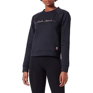 Under Armour Vrouwen Recovery Fleece Script Crew Warm-up Top