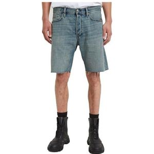 Dakota Short Raw Edge, blauw (Antique Faded Ripped Laguna D24411-d536-g355), 27W