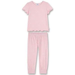 Sanetta Meisjes 233070 Pyjamaset, roze, 116, roze, 116 cm