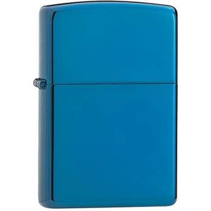 Originele Zippo aansteker, zuiver, saffier