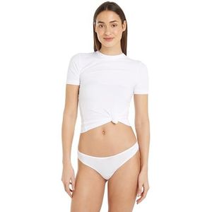 Calvin Klein Dames 3-pack string (laagbouw), wit/wit/wit, 3XL, Wit/Wit/Wit, 3XL