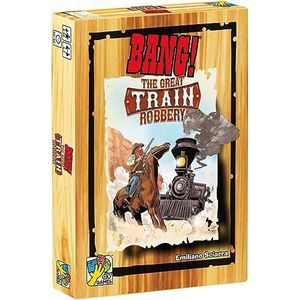 Asmodee DV Giochi Bang Extension - The Great Train Robbery - Bordspellen - Kaartspellen vanaf 8 jaar - 4 tot 7 spelers - Engelse versie