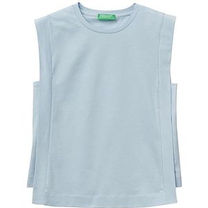 United Colors of Benetton T-Shirt 3096D1049, Celeste 3L3, XS dames, Lichtblauw 3l3, XS