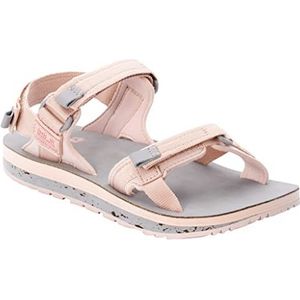 Jack Wolfskin dames Outfresh Deluxe sandaal W sandalen, roségrijs, 39.5 EU