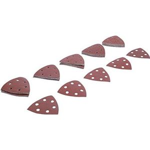 BGS Diy 80815 | Schuurbladenset voor delta schuurmachine | 95 x 95 mm | K 40 - 180 | 50-dlg.