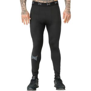 Tapout Functionele legging voor heren, smalle pasvorm, trainingslegging, zwart/zwart, M