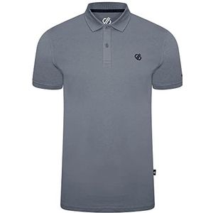 Dare 2b Heren Decisive Polo T-Shirt, Ash Grey Marl, S