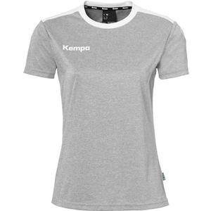 Kempa Handbal Emotion 27 Shirt voor dames, korte mouwen, handbalshirt, sport-T-shirt voor kinderen en volwassenen, voor dames en meisjes, handbalshirt
