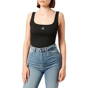 Calvin Klein Jeans Overige gebreide tops voor dames, Zwart, XXS