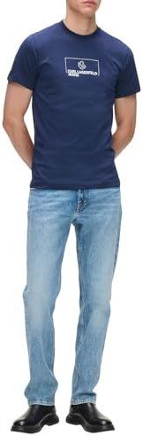 KARL LAGERFELD - Bootcut Jeans - Tinted Washed Blue - Denim