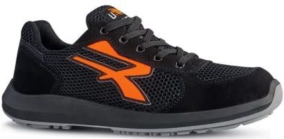 U-Power - Atos - Veiligheidsschoenen - Zwart - Nylon/Suède - S1P SRC ESD