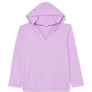 TRIANGLE Dames capuchonshirt, lavendel, 52, lavendel
