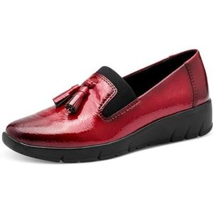 Jana Dames Slipper Vegan Sneaker, Fire Patent, 37 EU, Fire Patent, 37 EU