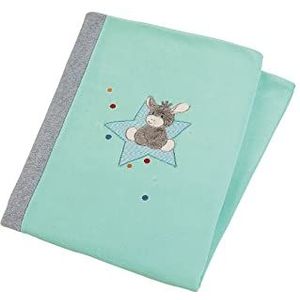 Sterntaler Knuffeldeken knuffelzoo, ezel Emmi, leeftijd: voor baby's vanaf de geboorte, 75 x 100 cm, meerkleurig